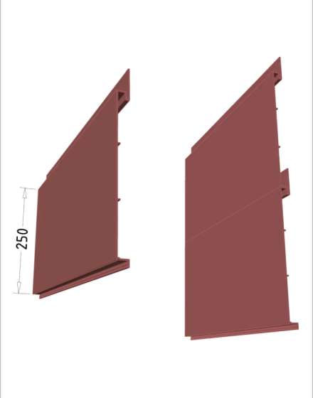 Алюминиевая панель RD 250.1