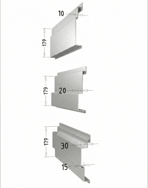 Алюминиевая панель RD 1, RD 2, RD 3