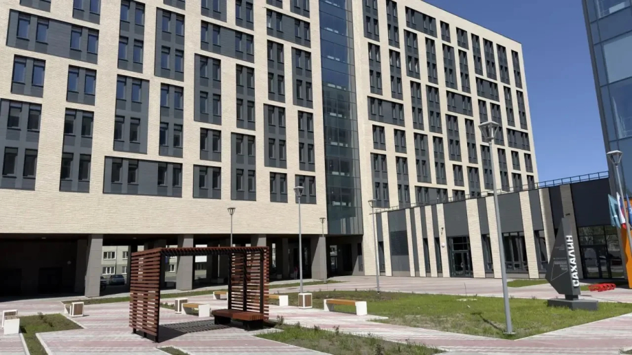 Студенческий городок СахГу в Южно-Сахалинске