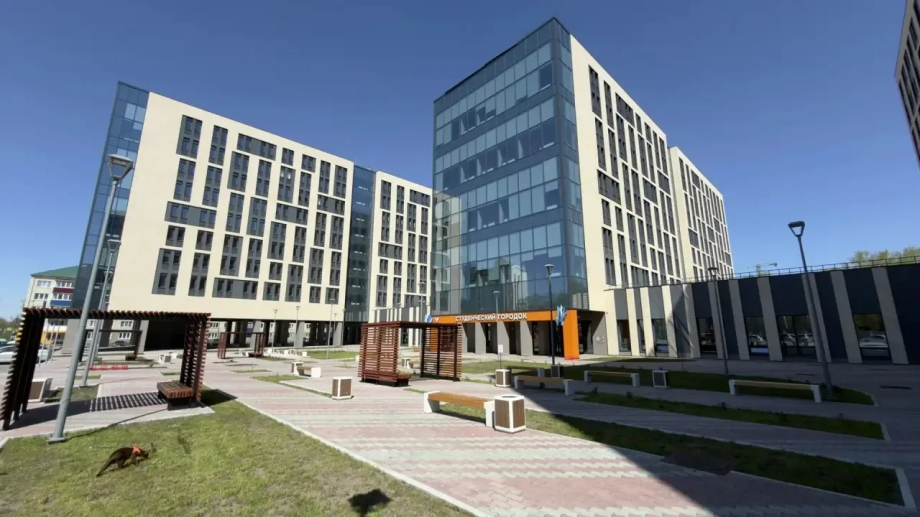 Студенческий городок СахГу в Южно-Сахалинске